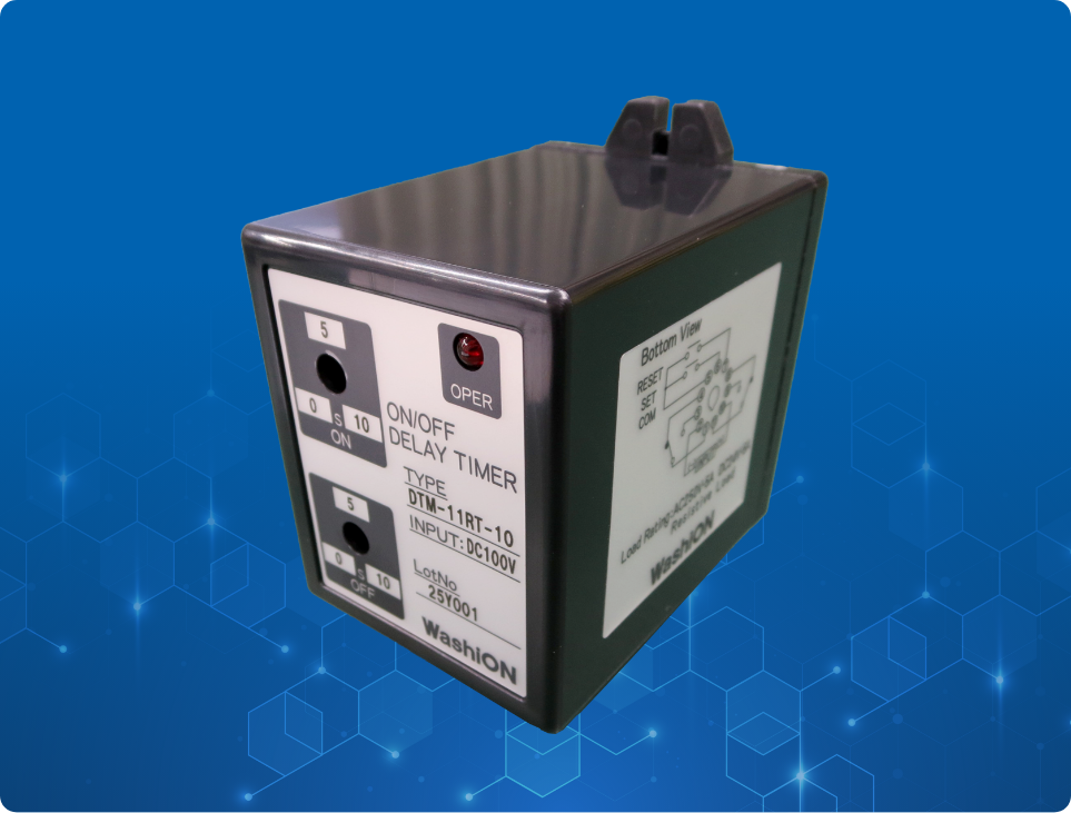 オン／オフ ディレイタイマー DTM形